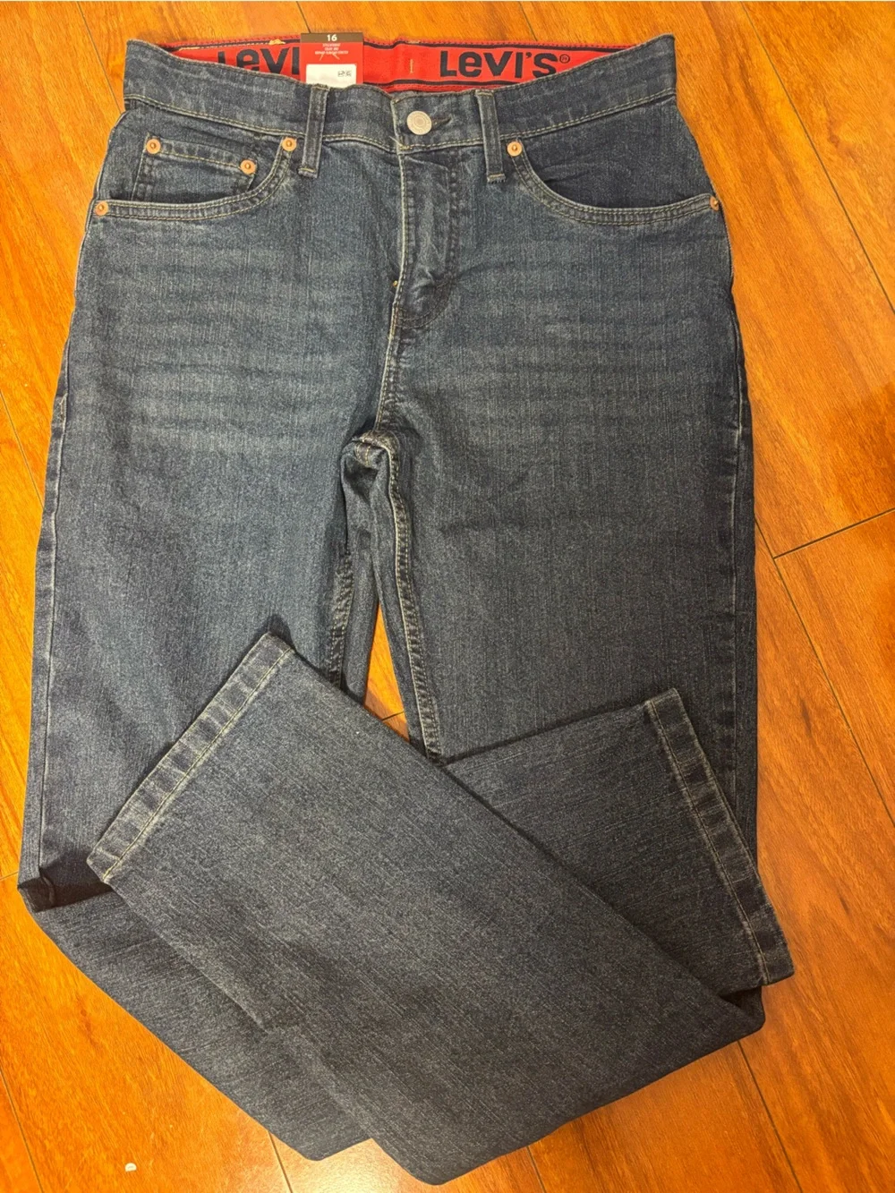 Levi's  Men's Jeans - Deep Blue Denim